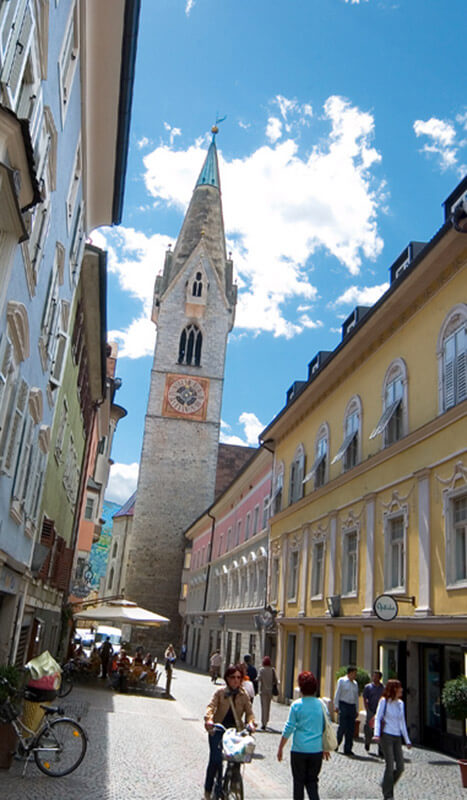 Die Stadt Sterzing im Eisacktal