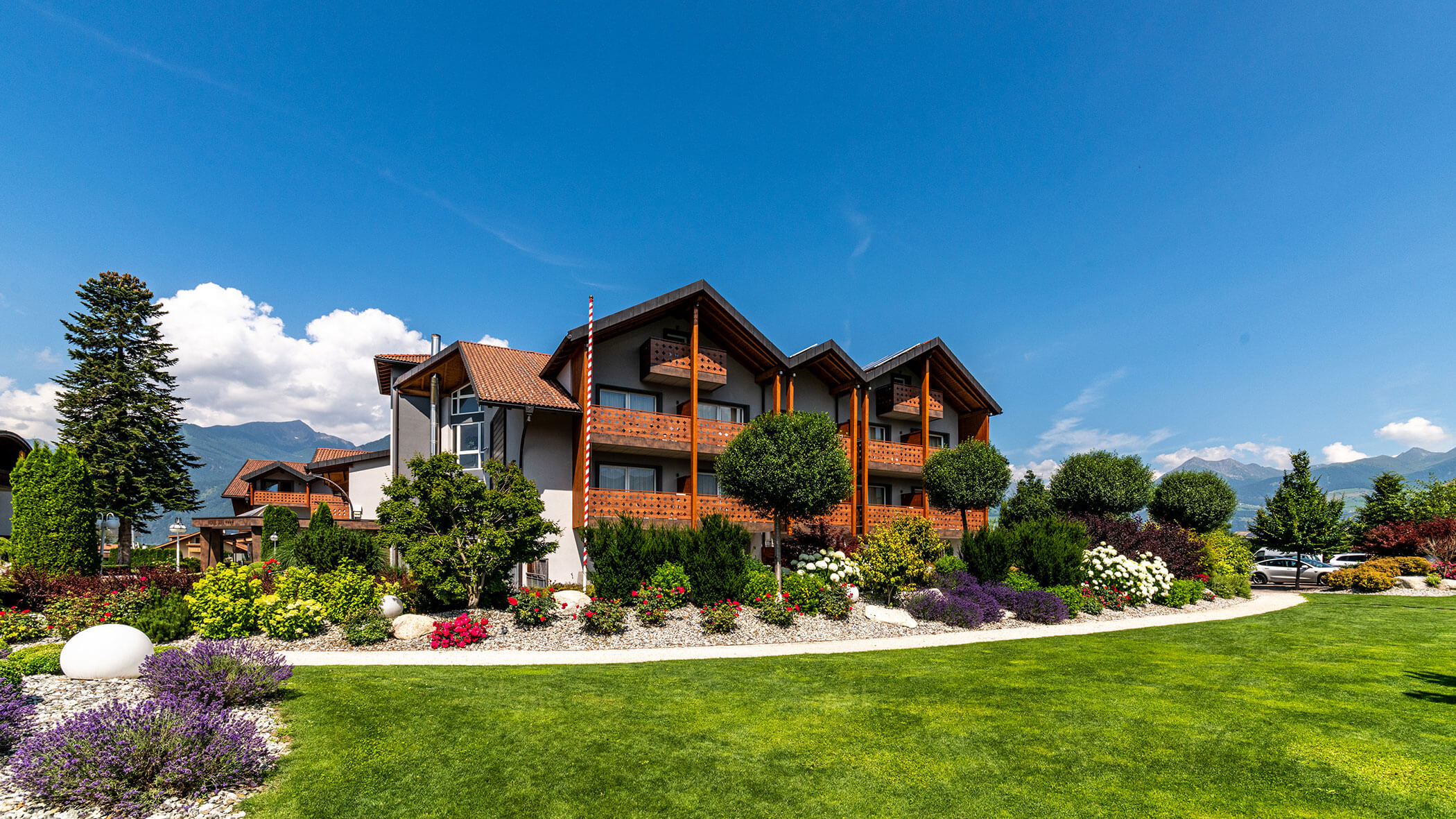 Außenansicht - Hotel Sun in Natz Schabs bei Brixen
