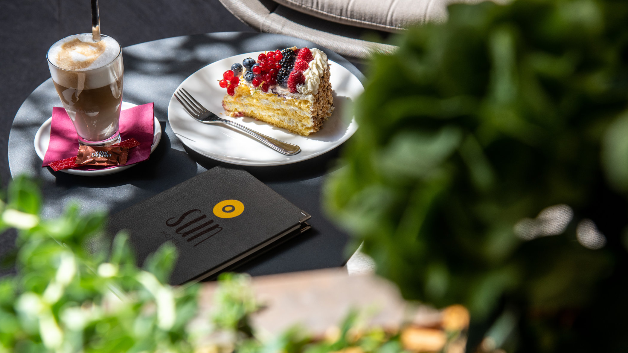 Dettaglio - caffè e torta - Hotel Sun