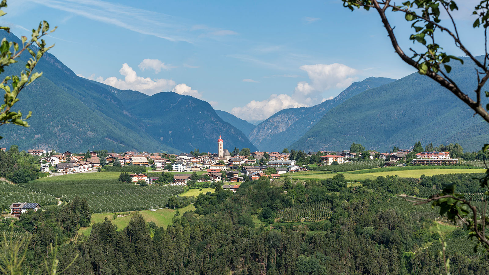 Paesaggio Naz Sciaves in estate - Hotel Sun