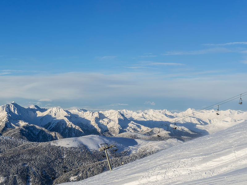 Aufstiegsanlagen im Winter - Hotel Sun