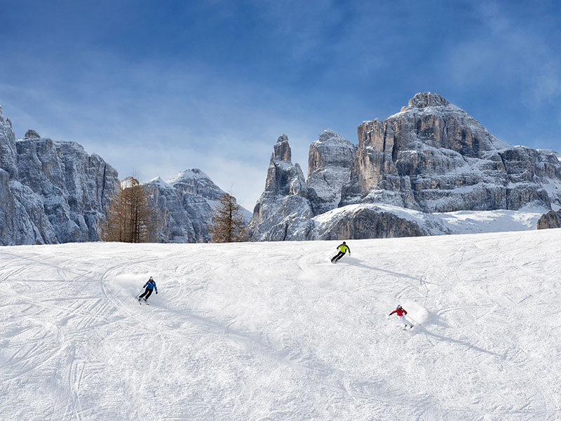 Skifahren im Winter - Hotel Sun