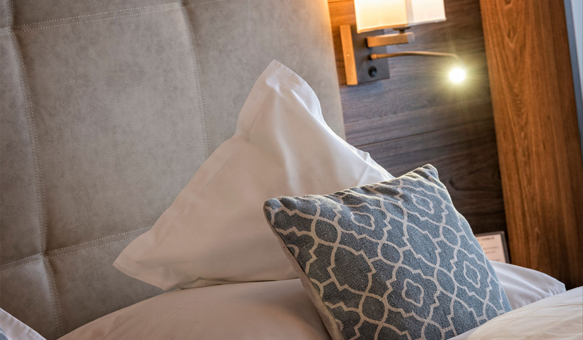 Comfort Pink Lady - Detailaufnahme - Kissen - Hotel Sun