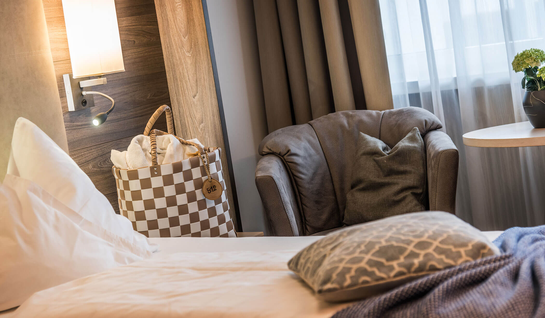 Einzelzimmer Confort Gala - Innenansicht - Detail - Hotel Sun