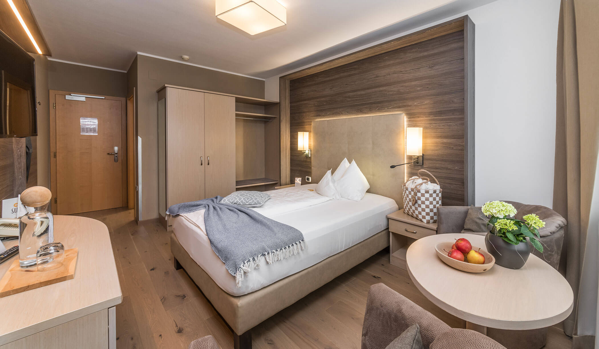 Einzelzimmer Confort Gala - Innenansicht - Wohnen - Hotel Sun