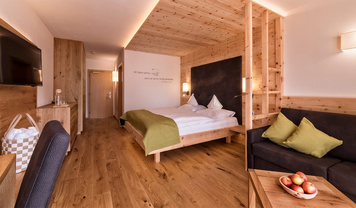 Zimmer - Golden Delicious - Schlafen - Hotel Sun