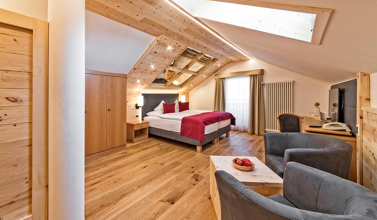 Junior Suite Pinova - interior view - sleeping - Hotel Sun