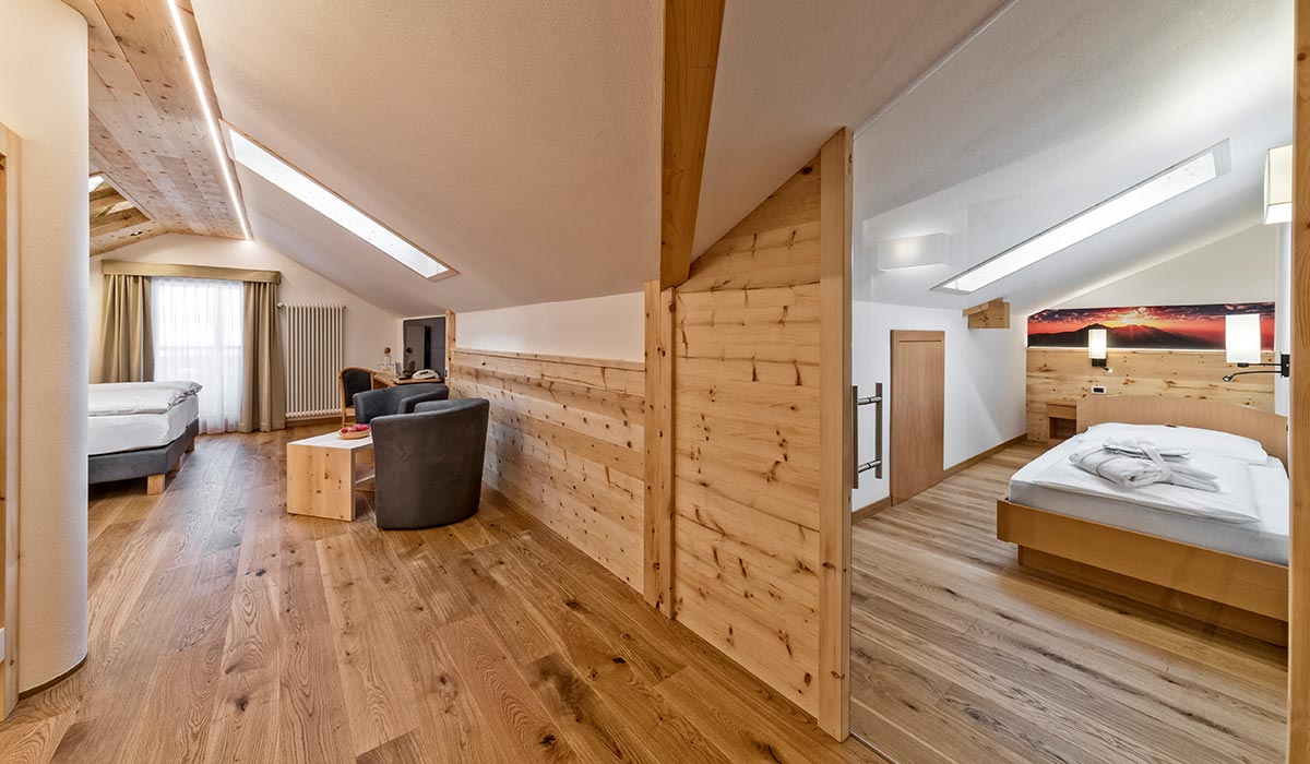 Junior Suite Pinova - interior view - living room - Hotel Sun