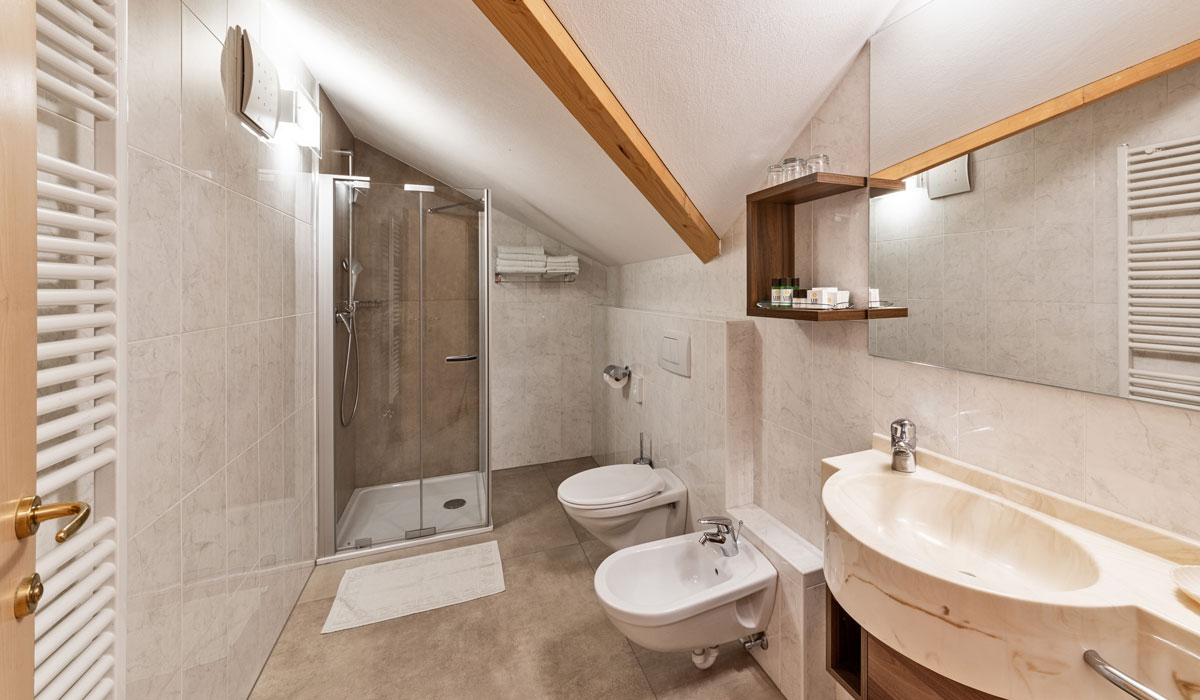 Junior Suite Pinova - interior view - bathing room - Hotel Sun