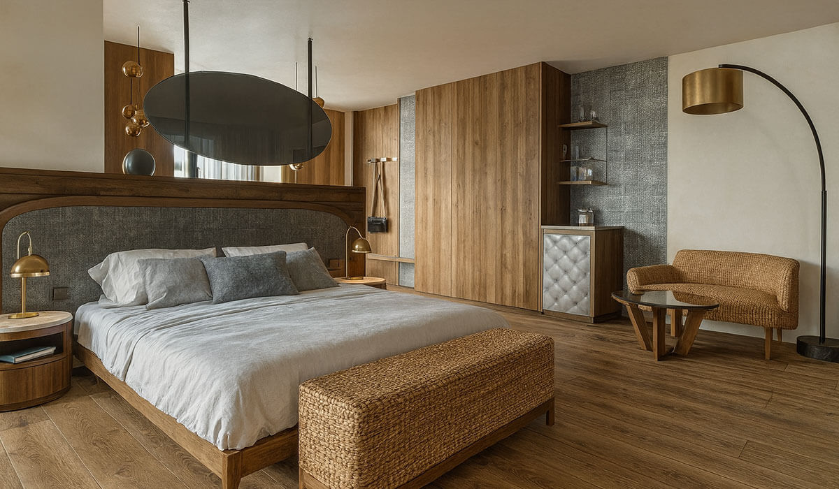 Terrace Suite Santana - sleeping room - interior view - Hotel Sun