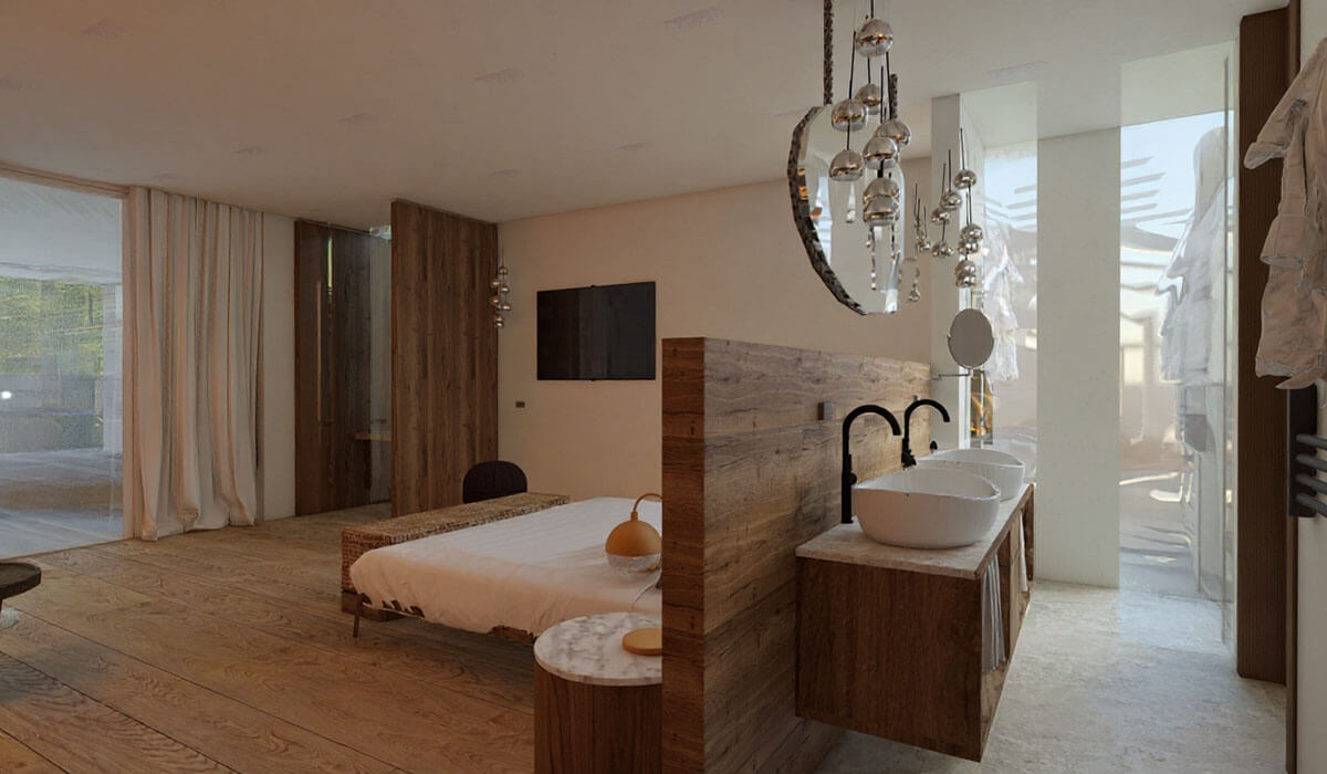 Terrace Suite Santana - bedroom - Hotel Sun