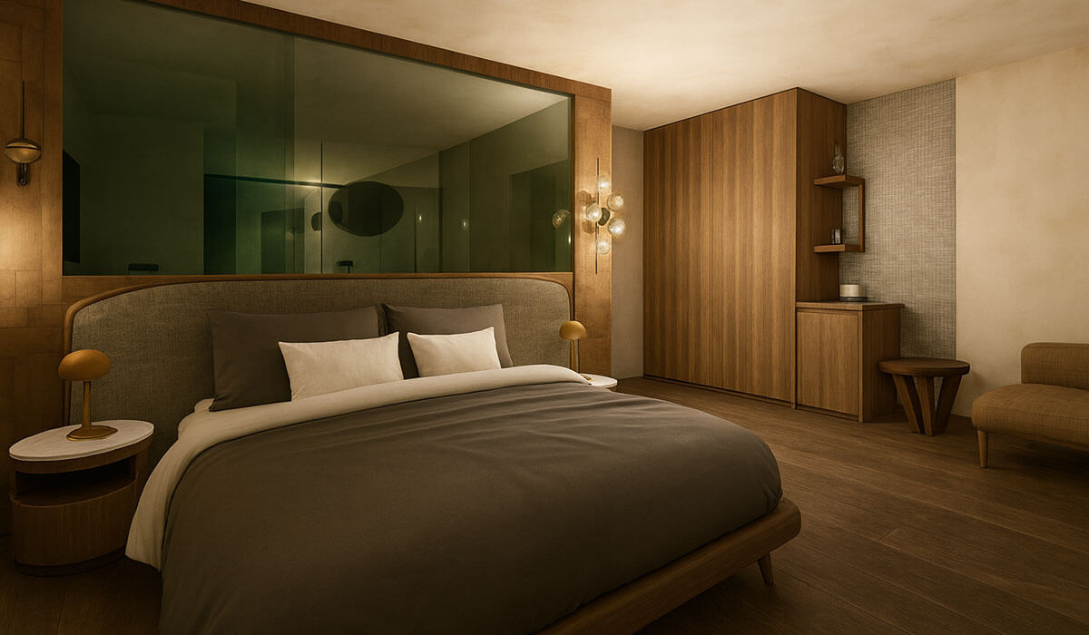 Spa Suite Sinfonia - sleeping room - interior view - Hotel Sun