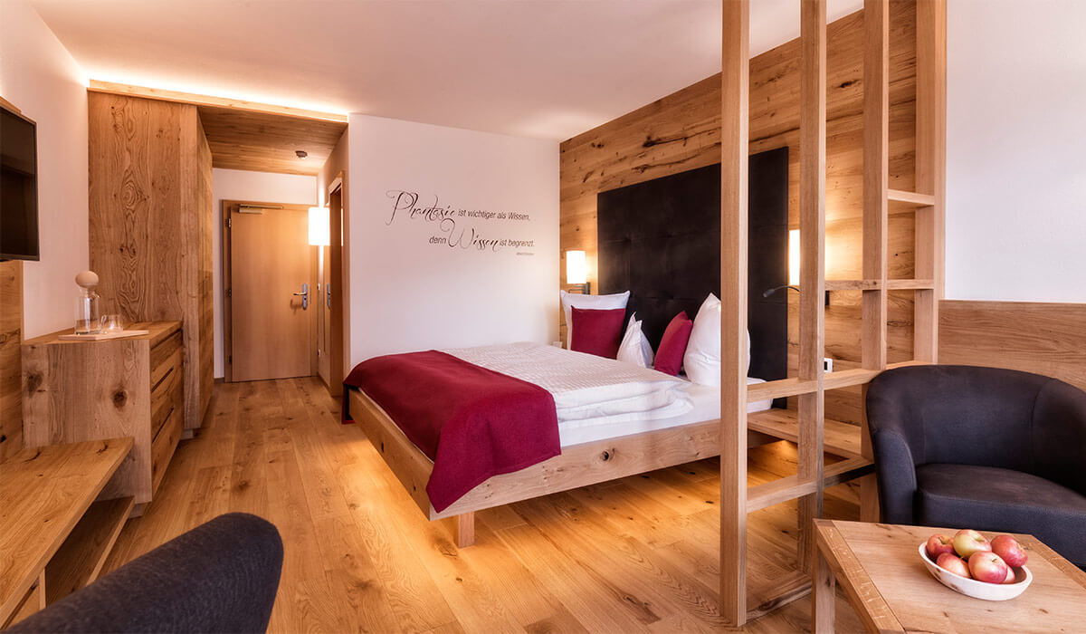 Zimmer - Morgenduft - Schlafzimmer - Hotel Sun